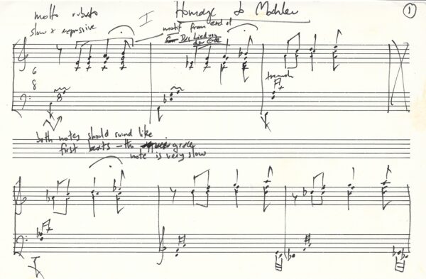 four romantic piano pieces