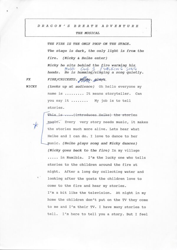 the friendly dragon (children's musical theatre)