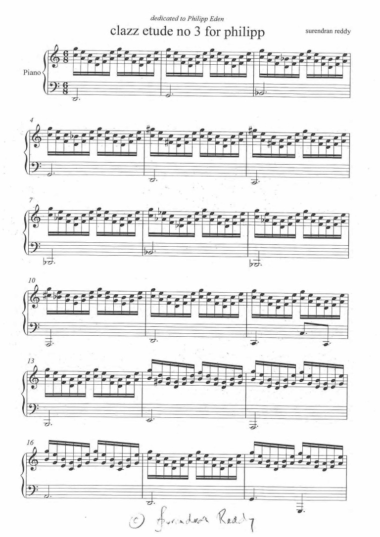 clazz etude no. 3 for philipp