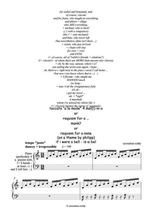 toccata à la mode for mol(l) in a
